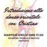 Introduzione alla danza orientale con Cristina Dore