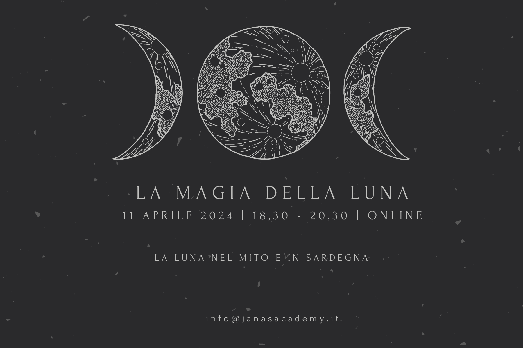 La magia della luna La luna nel mito e in Sardegna Janas Academy