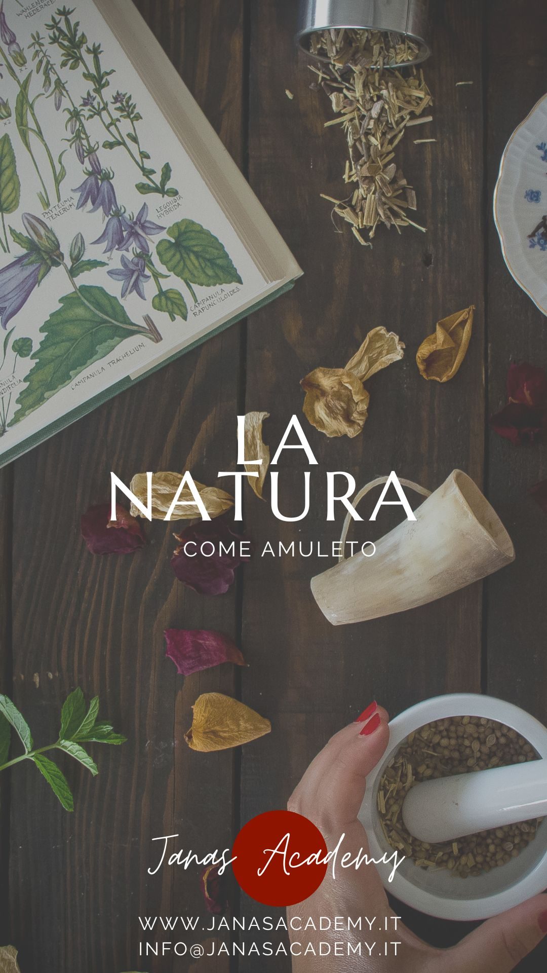 La natura come amuleto | corso Janas Academy