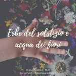 Erbe del solstizio e acqua dei fiori